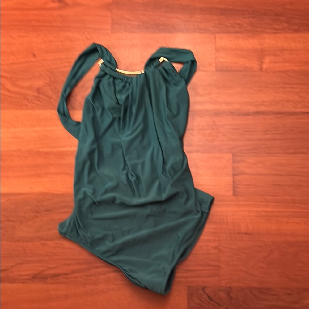 Green Sleeveless Dress